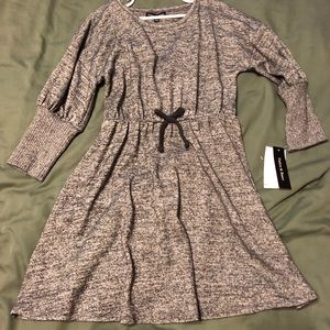 Violets & Roses Brynn Bubble Sleeve dress